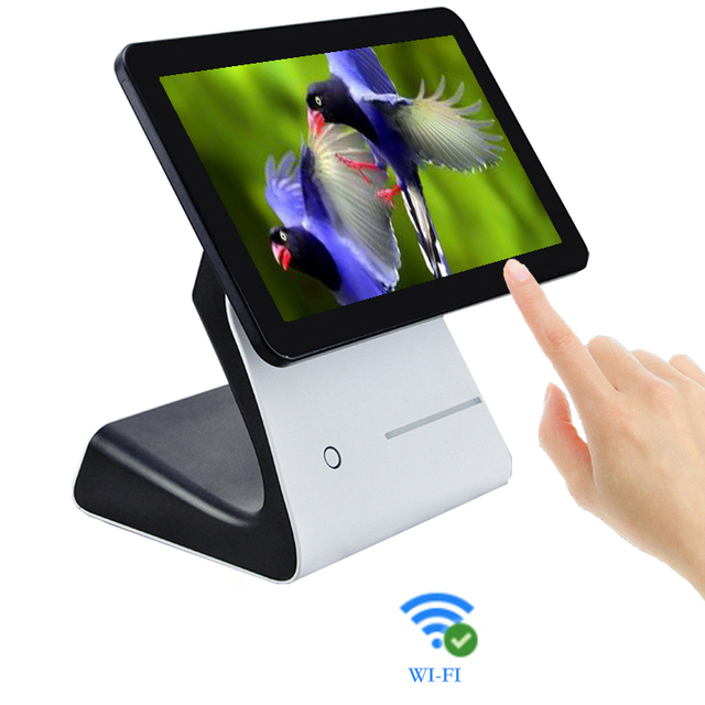 Gmaii Factory Desktop Pos Terminal with Fingerprint Reader Dual Sim Tablet Pc All in One Desktop