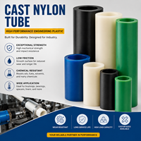 Tube en nylon PA6 Ning-e, tube en nylon MC, tiges en plastique – Tube en nylon durable et polyvalent, modèle 7 moulé/coupé