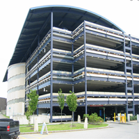 Tour préfabriquée Parking à plusieurs étages entièrement assemblé Garage préfabriqué Structure métallique préfabriquée Parking pour voiture