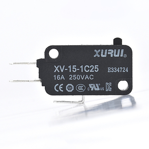 Microinterruptor de Fábrica Tipo Plunger XURUI 15A 16A 25A 125 VCA 250 VCA XV-15-1C25 - Product Image 4