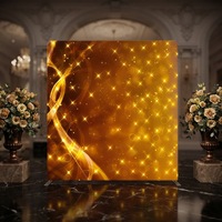Support de toile de fond pour photomaton double face personnalisé en tube d'aluminium, vente directe usine, pour décoration de fête et de vacances