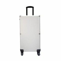 Petit instrument professionnel personnalisé avec écran rigide Mallette de transport pour instruments en aluminium Boîtes à outils légères et antichoc avec mousse