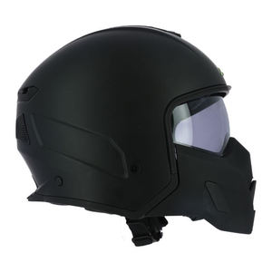 Casco Abierto para Motocicleta ASTONE HELMETS, Nuevo Modelo, Diseño Moderno, Negro Mate, ABS - Product Image 4