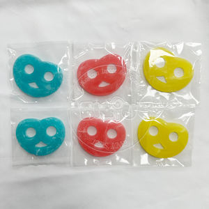 Venta al por mayor etiquetas privadas personalizadas nuevo azúcar ámbar <span class=keywords><strong>coreano</strong></span> Halal crujiente gomoso Pretzel forma gelatina dulces - Product Image 2