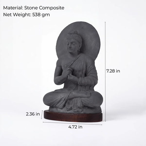 การเทศนาพระพุทธเจ้า |   ผลงานชิ้นเอกแห่งศิลปะกันธารา - Product Image 4