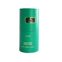 Boite ronde personnalisée en carton, pot de 10 pièces, grand Tube en papier, lavable, pour thé, beauté noire, cosmétique, cylindre, parfum