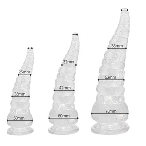 Commercio all'ingrosso OEM & ODM realistico Silicone vibratore 18 + Octopus Tentacle calcio dilatatore giocattoli per uomini e donne giocattoli per adulti tra cui <span class=keywords><strong>ano</strong></span> - Product Image 1