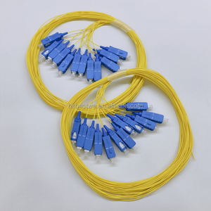 SC/UPC 12 núcleos 1,5 metros modo único 0,9mm fibra óptica Pigtails LSZH G652D Fibra Optica Pigtails Cable - Product Image 2