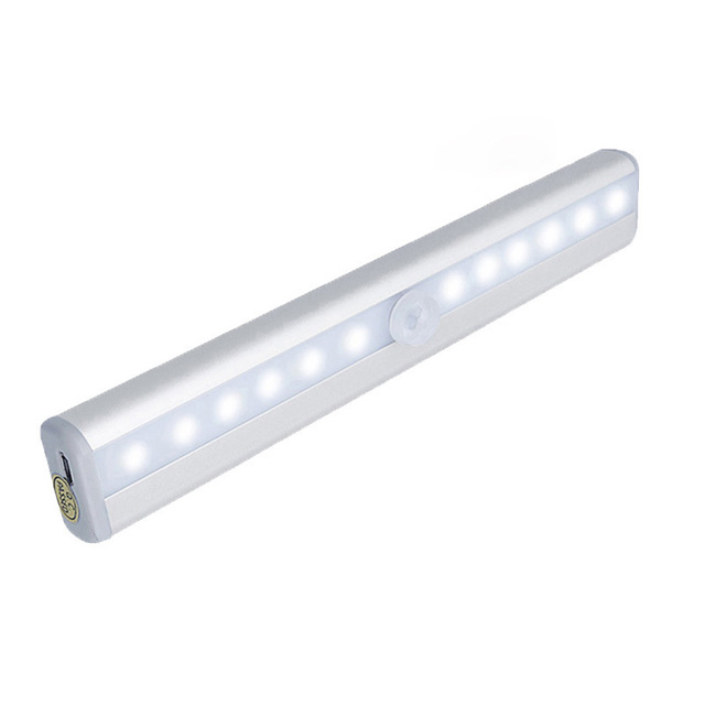 10 Led Battery Operated Cabinet Led Motion Sensor Light With Magnetic Mini Kitchen Cabinet Smart Sensor Light