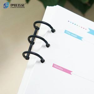 EWANG 20mm Round Shaped Table Calendar Ring Loose Leaf <b>Binder</b> Rings - Product Image 5