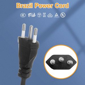 High Quality Brazil 3 Pin Plug to IEC 320 C5 <strong>Mickey</strong> <strong>Mouse</strong> Laptop <strong>Power</strong> Cord <strong>Cable</strong> with Brazilian INMETRO / UC Certification - Product Image 2