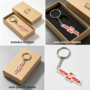 <b>Custom</b> Design Luxury Fashion Cartoon PVC <b>Keychain</b> with UV Printing Irregular Shape for Promotion Gifts - Product Image 2