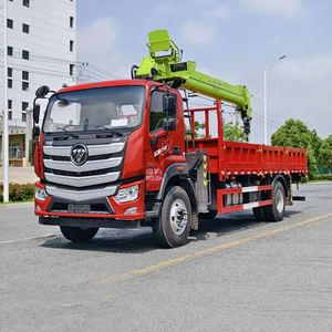 Camion grue Foton 4*2, flèche Zoomlion 8 tonnes à 5 sections, Yuchai 220HP, levage et transport pour travaux d'ingénierie - Product Image 2