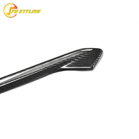 Garniture de pare-chocs latérale en fibre de carbone véritable pour BMW F06 F12 F13 M6 2014+