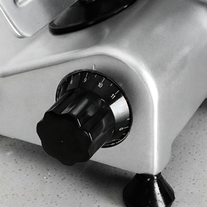 Nueva Máquina Comercial Eléctrica para Cortar Alimentos Congelados, Rebanadora de Deli con Cuchilla de Acero Inoxidable, Semiautomática, Grosor Ajustable, para Carne 1 - Product Image 4