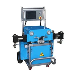 Máquina de inyección de espuma de poliuretano, equipo de revestimiento de espuma de aislamiento, resistente al agua, doble componente hidráulico