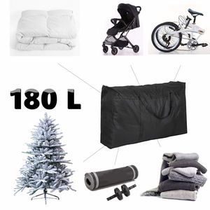 Custom Size Heavy Duty Waterproof Breathable Square Black Fabric Living Room Extra Large Moving Storage <b>Bag</b> - Product Image 3