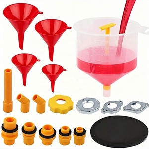 CiHOO Kit <span class=keywords><strong>de</strong></span> 15 Piezas para Llenado <span class=keywords><strong>de</strong></span> Refrigerante, Antiderrames, Herramienta Universal para Reparación <span class=keywords><strong>de</strong></span> Automóviles - Product Image 1