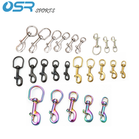 Équipement de plongée OSR, acier inoxydable 316/304, crochet à ressort double tête en forme de B, boucle à ressort à dégagement rapide, portable, ajustement universel