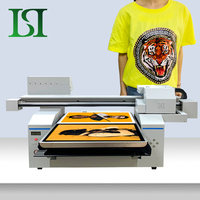 LSTA2A1-937 2022 Chine Haute-vitesse 6590 6090 10/11/12 Multicolore 2 Têtes D'impression T-shirt Texjet Textile DTG Tissu Imprimante Machine