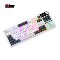 RK ROYAL KLUDGE RK S85 clavier mécanique sans fil/2.4G/USB-C joint remplaçable à chaud clavier Gamer avec TFT