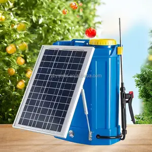 Agricultura/Jardim/Home uso 16L/18L/20L mochila bateria pulverizador com painel solar pulverizador