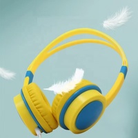 Casque audio filaire stéréo à prix compétitif, interface 3,5 mm, casque supra-auriculaire filaire, écouteurs musicaux pour enfants