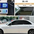 Aishide UV engelleme güneş güneş kontrol filmi 6 yıl araba pencere tonu filmi VLT5 % sabit renk Nano seramik pencere filmi
