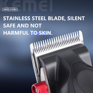 Cortadora de Pelo Eléctrica Profesional Kemei KM-1597 con Batería de Litio de Alta Capacidad de 2000 mAh, Motor Rápido de 5 W y 7200 RPM, Pantalla LCD y Carga USB - Product Image 3