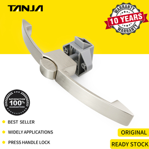 Tanja Kẽm Hợp Kim Đồ Nội Thất Công Nghiệp Keyless Cửa Tủ Ngắn Cong Arc Báo Chí Xử Lý Nút Kéo Bắt Khóa Cho Hàng Không Vũ trụ - Product Image 3