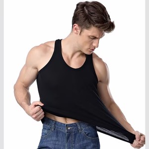 0.98 dollaro modello JZ002 Pack 1 pz in puro solido cotone da uomo canotta da palestra Mujer con diversi colori - Product Image 6