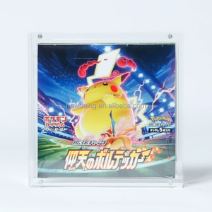 Boîte de rappel acrylique vente chaude cartes <span class=keywords><strong>Pokemon</strong></span> 1ère édition Boxe - Product Image 5