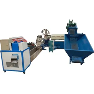 Machine de granulation en deux étapes ABS PP PE PET PS PLA LLDPE PVC PA PP avec équipement de recyclage du plastique efficace par moteur