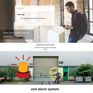 Moeshouse tuya thông minh Wifi cửa nhà để xe Opener với cán màn trập cửa động cơ và điều khiển từ xa - Product Image 4