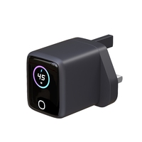 Bloc chargeur USB-C GaN 45W 2026 avec port de charge Type-C et écran tactile intelligent pour ordinateurs portables, tablettes, smartphones et autres appareils