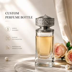 Bouteille en verre en forme spéciale 103 ml avec capuchon galvanisé et pulvérisateur en aluminium – Vente en gros <span class=keywords><strong>de</strong></span> flacons <span class=keywords><strong>de</strong></span> <span class=keywords><strong>parfum</strong></span> - Product Image 1