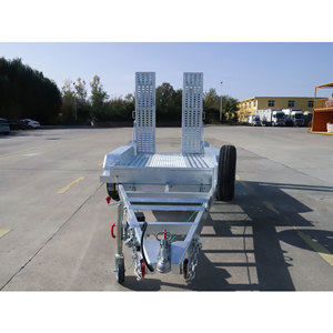 Remorque d'excavatrice robuste galvanisée à chaud personnalisée, équipement de remorquage pour camionnette, <span class=keywords><strong>véhicule</strong></span> de transport - Product Image 2