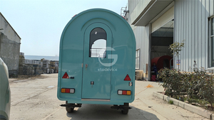 Remolque de Comida de 7.2 pies, Diseño Único Personalizado, Pintura Colorida, Carrito de Venta Ambulante Moderno - Product Image 6