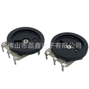 Potentiomètre rotatif Leixin 14*2mm à film de carbone, trois broches, réglable, type engrenage - Product Image 5