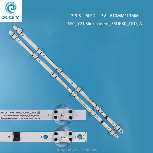 Suitable for LG 55UP7750 LED Strip SSC_Y21 Slim Trident_55UP80_LGD_A_REV00_200722 LCD TV LED Backlight Strip