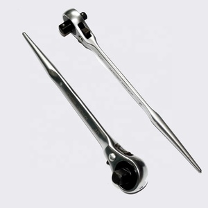 Mango de <span class=keywords><strong>Llave</strong></span> de trinquete potente de buena calidad, cabeza cuadrada de 1/2 pulgadas, trinquete trasero de <span class=keywords><strong>doble</strong></span> cabeza - Product Image 3