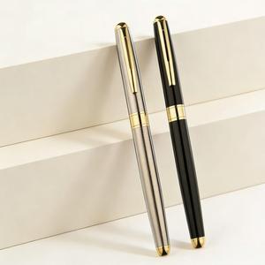 Hoogwaardige metalen gelpennen groothandel rollerball luxe signatuurpennen met aangepast logo geschikt als relatiegeschenken voor klanten - Product Image 4