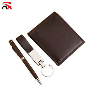Juego de Regalo Empresarial de Alta Calidad: Cartera, Tarjetero, Bolígrafo, Llavero, Kit de <span class=keywords><strong>Regalos</strong></span> Promocionales - Product Image 5