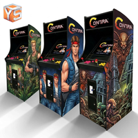 ZDYS Console de jeu d'arcade grand format 32 pouces LCD la plus populaire, à monnayeur, avec interface anglaise, garantie 1 an