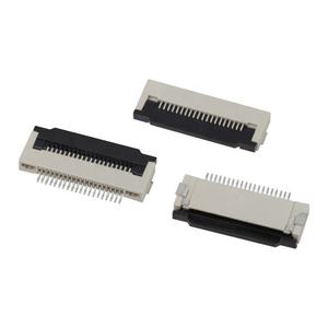 Connecteur FPC/FFC ZIF SMD à contact inférieur de type coquille, pas de 0,5 mm, 21, 22, 24, 26, 28, 30, 32, 33, 34, 36, 39, 40 broches, H=2,0 mm - Product Image 3