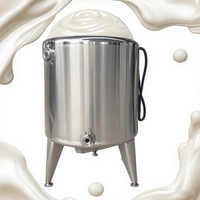 Pasteurisateur automatique par lots, réservoir de pasteurisation en acier inoxydable, petit pasteurisateur à vendre