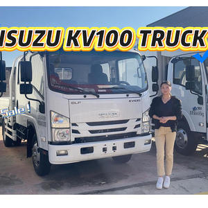 Camionnette Isuzu Diesel à ridelles basses 4x2 RHD LHD, camions légers à plateau bas NPR KV100 NNR NKR NIR NQR NJR NMR - Product Image 1