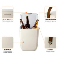 Glacière de luxe 10L haut de gamme pour spiritueux, vins et liqueurs, avec logo 3D personnalisé, couleur sur mesure, emballage cadeau, en stock