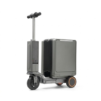 Maleta para Scooter, Moderna, Resistente, Antirrobo, Portátil, Ligera, Resistente al Polvo, Velocidad 8KM/H, Mango Rígido, Carcasa Rígida de Aluminio