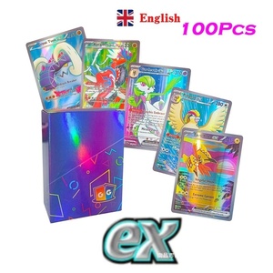 การ์ดแฟลชภาษาอังกฤษแบบกำหนดเองได้ รุ่น EX การ์ดซูเปอร์อีโวลูชั่น Vmax กล่องการ์ด - Product Image 4